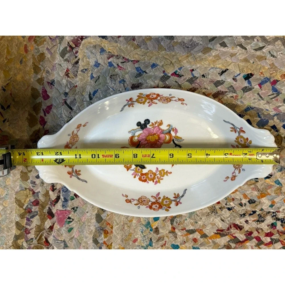 VTG Maison Buffet By The Shafford Floral Porcelain Micro-Ovenproof Dish‎ France